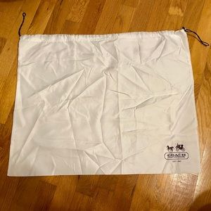 Coach dust bag!!